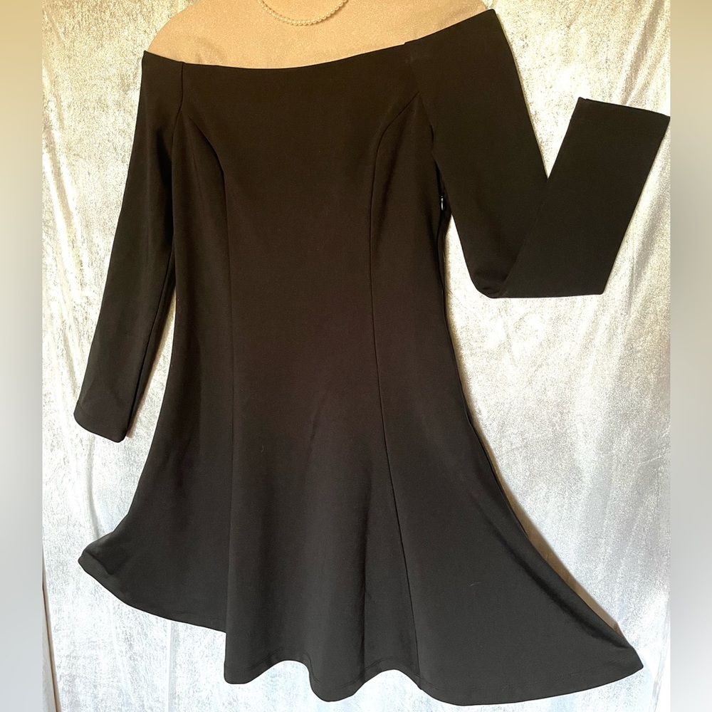 Romeo and juliet couture black skater dress